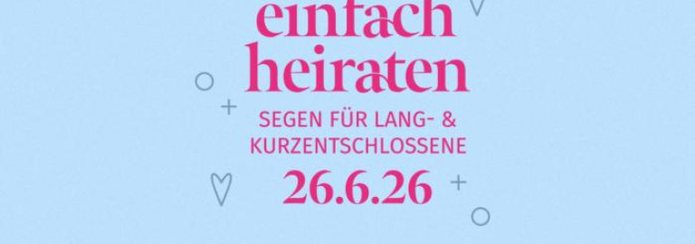 logo einfach heiratwe
